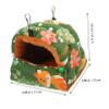 UPKOCH Green Winter Hanging Hammock for Birds, Cotton, Parrot view 2