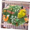 UPKOCH Green Winter Hanging Hammock for Birds, Cotton, Parrot view 4