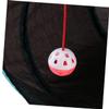 Abaodam Foldable Cat Tunnel, S-Shaped Tunnel with Openings, Space-Saving and Durable view 3