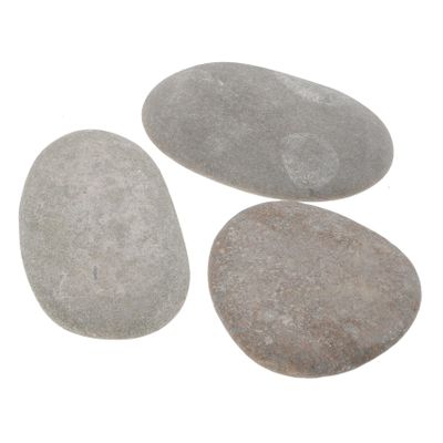 HEMOTON Stone Basking Platforms for Turtle Tanks, 3 Pieces, Flat Surface, Random Color