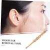 BESTYASH Wooden Earwax Remover with Carved Pattern view 4