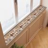 Patterned Absorbent Windowsill Protective Mat, Non-Slip, Easy to Cut, 110 x 30 cm, C view 1