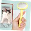 Pet Hair Comb with Handle for Removing Hair and Mats view 2