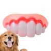 Funny Dog Teeth - Silicone Interactive Dog Toy view 1