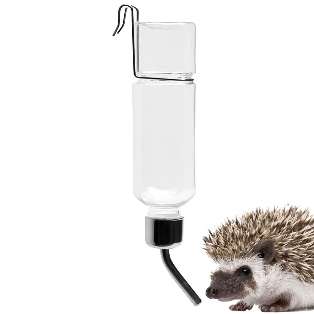 350 ml Rabbit Water Bottle - Gravity Pet Drinker with High-Performance Holder