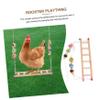 Toddmomy Chicken Swing with Climbing Ladder and Perch, Random Color view 4
