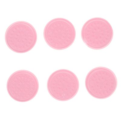 minkissy 50-Piece Eyelash Glue Trays, False Lash Extension Adhesive Holders, Flower Cups