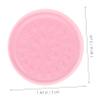 minkissy 50-Piece Eyelash Glue Trays, False Lash Extension Adhesive Holders, Flower Cups view 2