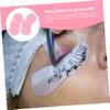 minkissy 50-Piece Eyelash Glue Trays, False Lash Extension Adhesive Holders, Flower Cups view 4