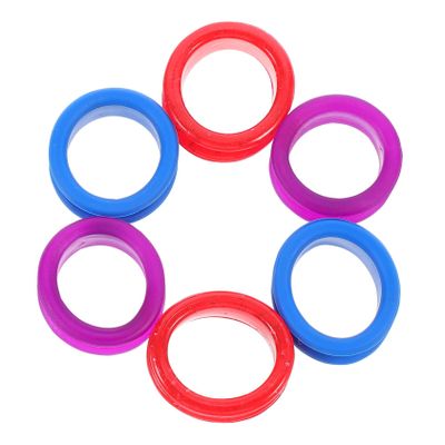 Non-Slip Silicone Finger Guards for Scissors, 6-Pack