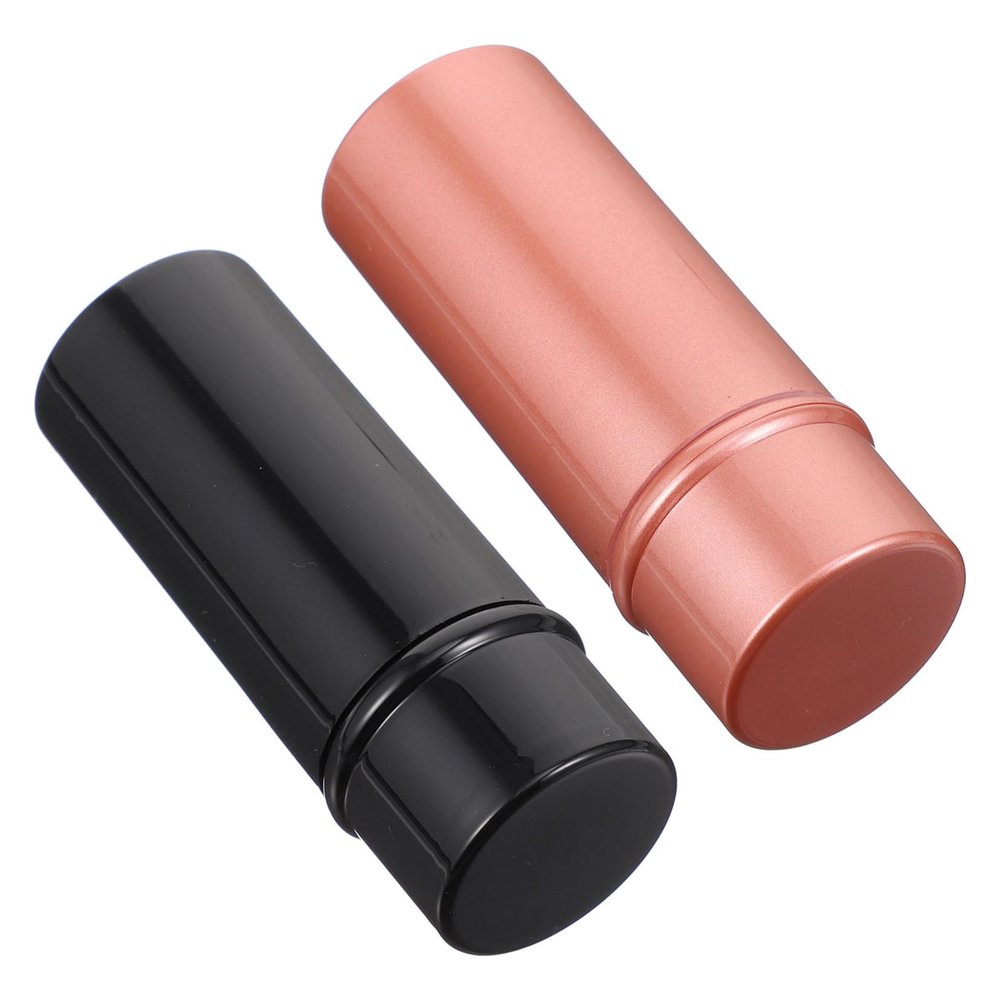 VALICLUD Retractable Makeup Brushes for Powder and Foundation, Nylon and Plastic, 2 Count, Face