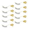 Gold Metal Eyelash Display Board for 6 Pairs view 1
