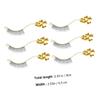 Gold Metal Eyelash Display Board for 6 Pairs view 2