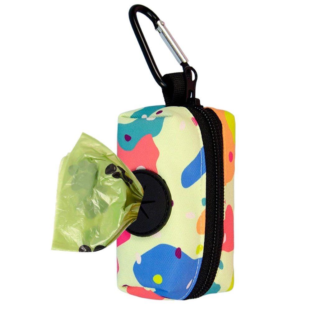 ICEMOOD Dog Waste Bag Holder with Dispensing Opening