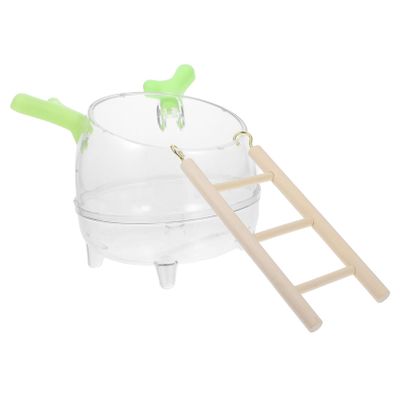 Abaodam Hamster Bath Bucket with Sand Bath Holder