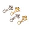 IMIKEYA 4-Piece Clear Bell Charms for Pet Collars view 1