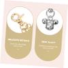 IMIKEYA 4-Piece Clear Bell Charms for Pet Collars view 4