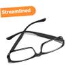 HOMSFOU Replacement Eyeglass Temples for TR90 and Metal Frames view 4