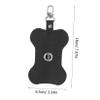 Toyvian Lightweight Dog Waste Bag Holder with Carabiner view 2