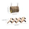 BESTonZON Hamster Training Ladder, 1 Set, Small Pet Toy view 2