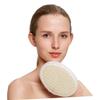 SAFIGLE 2-Piece Oval Sisal Shower Scrubbers, Beige, Gentle Exfoliation, Small and Portable, Random Color view 3