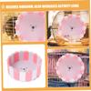 HEMOTON Quiet PVC Hamster Wheel for Small Rodents view 3