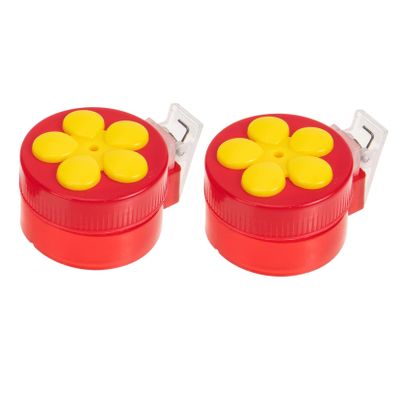 CIYODO 2-Piece Hanging Hummingbird Feeder for Gardens and Outdoor Birdwatching