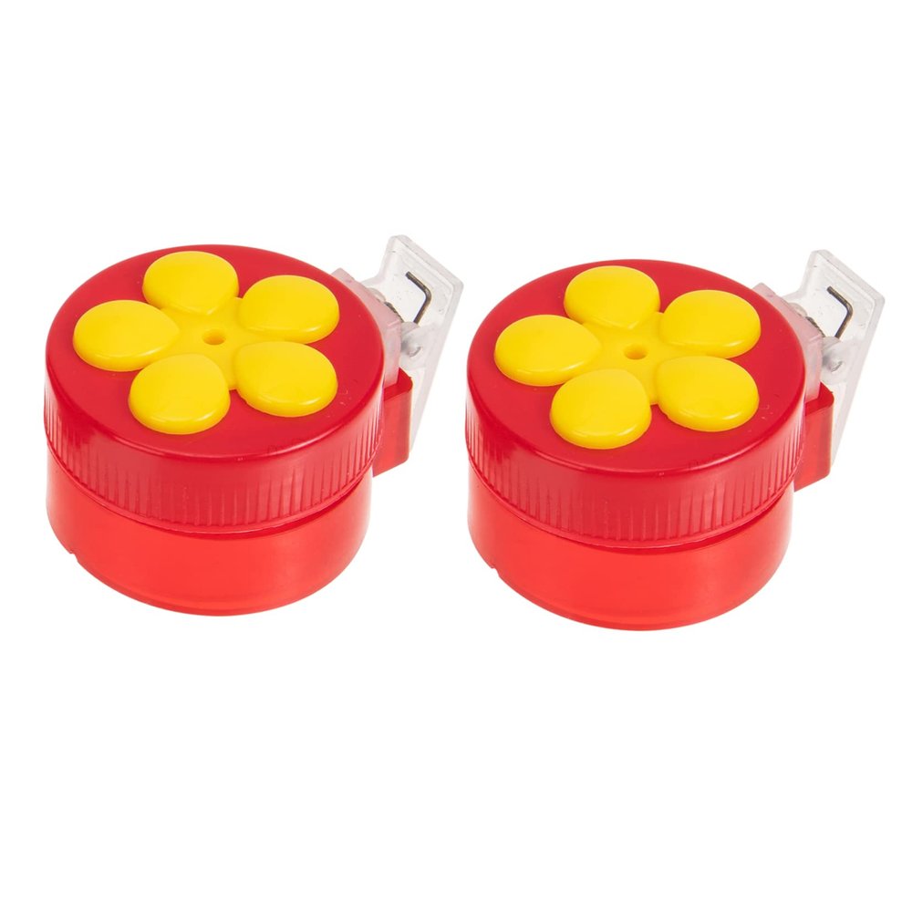 CIYODO 2-Piece Hanging Hummingbird Feeder for Gardens and Outdoor Birdwatching