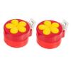 CIYODO 2-Piece Hanging Hummingbird Feeder for Gardens and Outdoor Birdwatching view 1