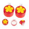 CIYODO 2-Piece Hanging Hummingbird Feeder for Gardens and Outdoor Birdwatching view 4