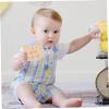 Toddmomy 14 Round Wooden Milestone Cards for Newborns, Monthly Growth Cards for Birth, Baby Showers and Keepsake Photos view 3
