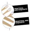 DEARMAMY 5-Piece Round-Head Manual Toothbrush Set for Adults view 3