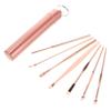 VALICLUD 7-Piece Stainless Steel Ear Pick Set with Storage Tube view 1