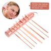 VALICLUD 7-Piece Stainless Steel Ear Pick Set with Storage Tube view 3