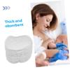 DINHEAROM Reusable Washable Nursing Pads, 12-Layer Cotton, Absorbent and Soft, 10-Pack, for Pregnancy and Breastfeeding view 4
