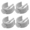 PERSELOSO 4-Piece C-Shaped Clamp Buckles for Walking Aids view 1