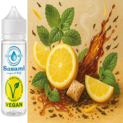 Royal Brew - Black Tea, Mint & Lemon Flavor Concentrate - Vegan - Sasami - 10 mL