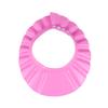Adjustable EVA Baby Bath Cap for Bathing and Haircuts, Pink view 1