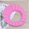 Adjustable EVA Baby Bath Cap for Bathing and Haircuts, Pink view 4