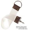 HONITANO Traditional Cotton Canvas Shaving Strop with Handle and Hanging Device, Double-Layer Sharpening Cloth view 2