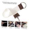 HONITANO Traditional Cotton Canvas Shaving Strop with Handle and Hanging Device, Double-Layer Sharpening Cloth view 3