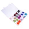 CALLARON Removable Nail Art Decorations, Fluffy Balls, 24 Pieces view 1