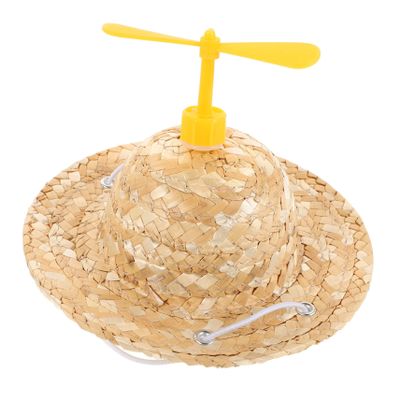 FONDOTIN Dog Hat with Propeller for Small Pets