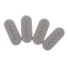NUOBESTY 4-Piece TPE and EVA Toilet Seat Bumpers view 1
