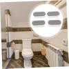 NUOBESTY 4-Piece TPE and EVA Toilet Seat Bumpers view 2