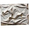 IWOWHERO Face-Slimming Fabric Mask with Firming Effect for Neck, Cheeks and Chin, Comfortable to Wear, Size M, Beige view 3