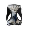 Dog Harness and Leash with Snowy Owl Eyes, Soft Mesh, Padded, No-Pull view 2