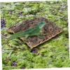 PENIKOKO 4-Piece Natural Cork Bark Terrarium Background, 15 x 15 cm, for Reptiles, Aquariums, and Bearded Dragons, Geckos, and Lizards view 4