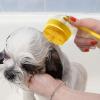 Dog Bath Brush with Handle for Short or Long Hair view 3