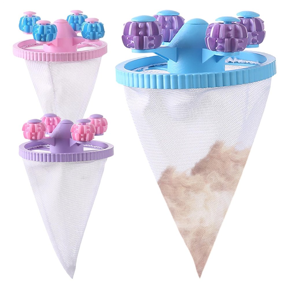 Opilroyn Laundry Hair Catcher, Conical Cat Hair and Lint Remover